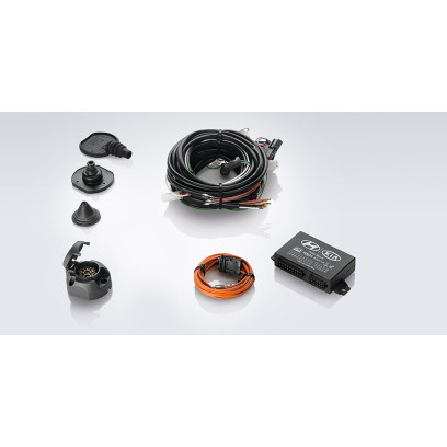 Tow bar wiring kit, 7-pole socket