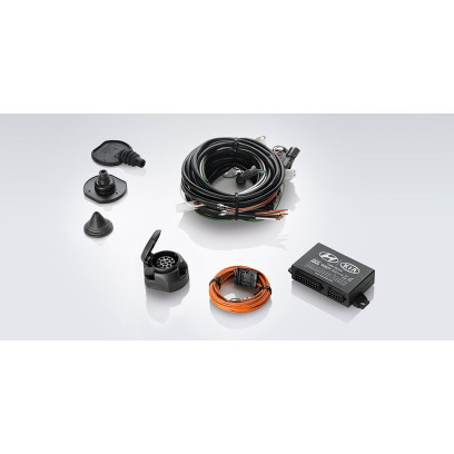 Tow bar wiring kit, 13-pole socket