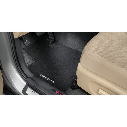 Textile floor mats, velour, RHD