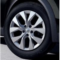 Alloy wheel rim - 17" - BAHAMAS - Silver diamond finish 