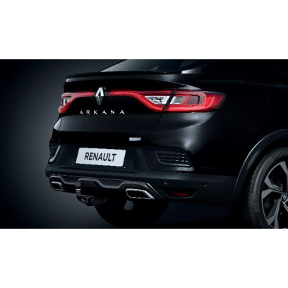 Semi-electric retractable towbar 