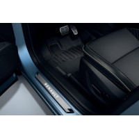 Premium textile floor mats