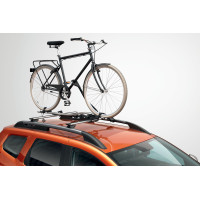 Expert bicycle rack on roof bars for 1 bike