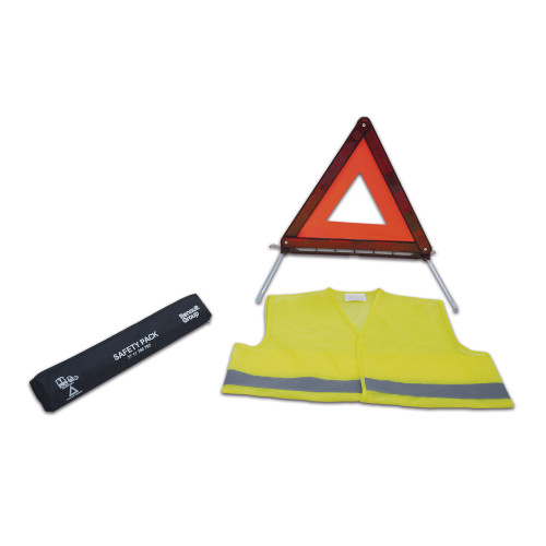 Renault safety kit one vest and one triangle