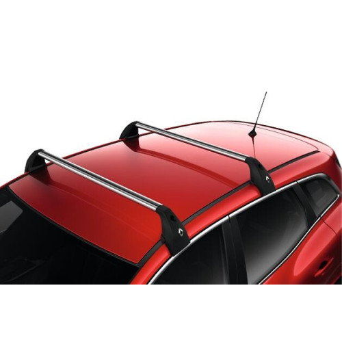 Aluminium QuickFix roof bars - On the roof 