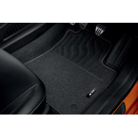 premium textile floor mats - set of 4