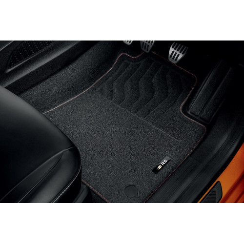 premium textile floor mats - set of 4