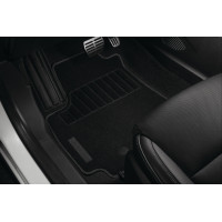 Premium textile floor mats