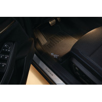 Alpine-style premium textile floor mats