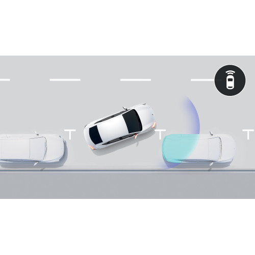 Front parking distance control 