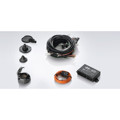 Tow bar wiring kit, 7-pole socket