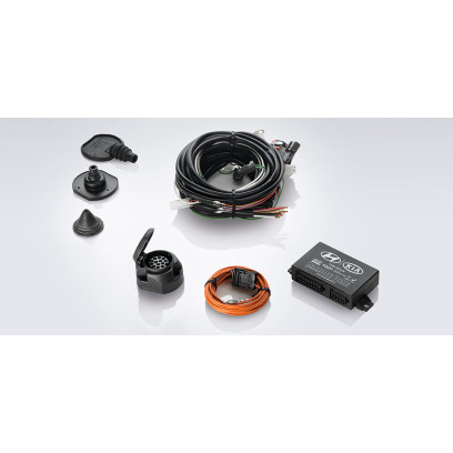 Tow bar wiring kit, 13-pole socket