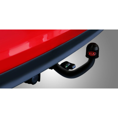 Tow bar, horizontal detachable