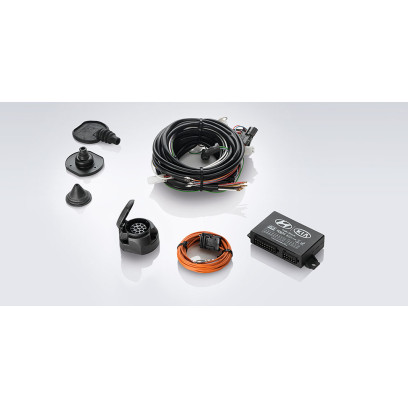 Tow bar wiring kit, 13-pole socket