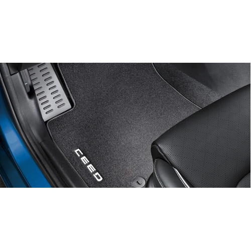 Textile floor mats, velour, RHD