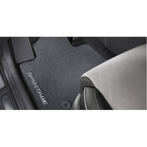 Textile floor mats, velour, RHD