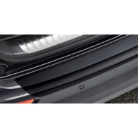 Rear bumper protection foil, black