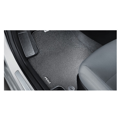 Textile floor mats, velour, RHD