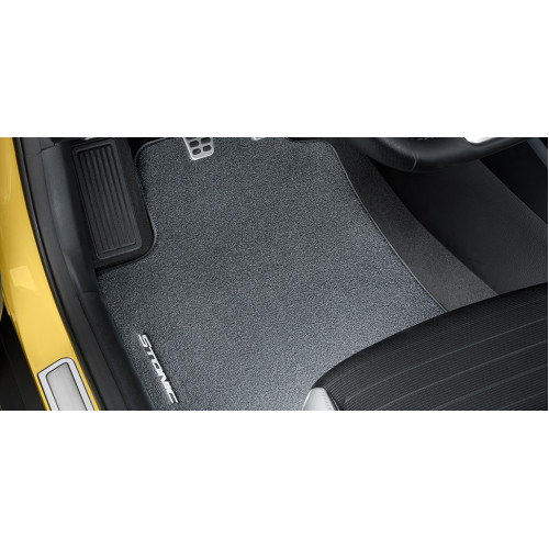 Textile floor mats, velour, RHD