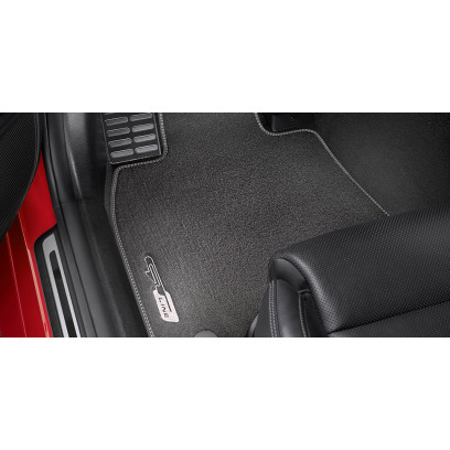 Textile floor mats, velour, GT Line, RHD