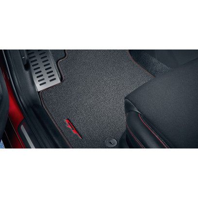 Textile floor mats, v..