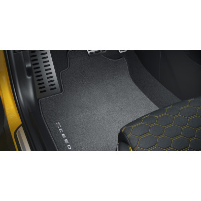 Textile floor mats, v..