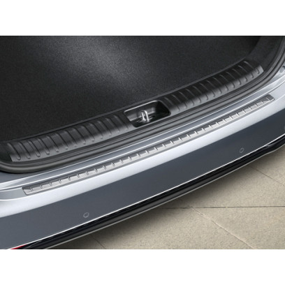 Rear bumper trim line..