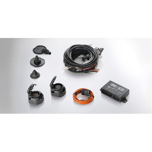 Tow bar wiring kit, 7-pole socket