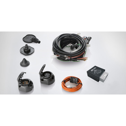 Tow bar wiring kit, 7..